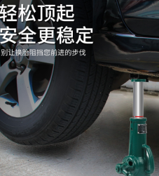 清明自駕游備上螺旋千斤頂不懼換胎